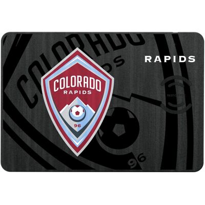 Keyscaper - Colorado Rapids Mono Tilt Logo Wireless Charger & Mouse Pad - Multicolor Keyscaper - Colorado Rapids Mono Tilt Logo Wireless Charger & Mouse Pad - Multicolor
