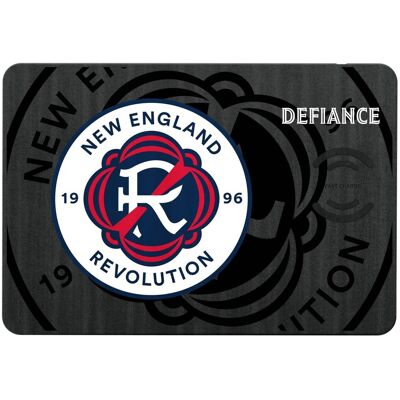 Keyscaper - New England Revolution Mono Tilt Logo Wireless Charger & Mouse Pad - Multicolor Keyscaper - New England Revolution Mono Tilt Logo Wireless Charger & Mouse Pad - Multicolor