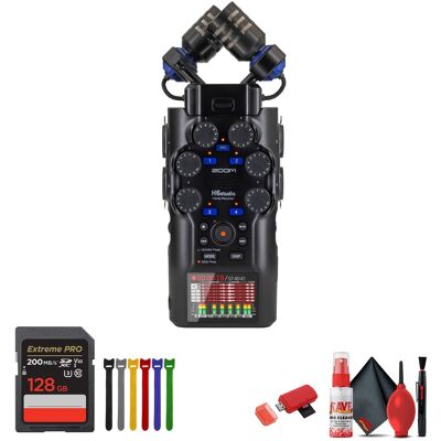 Zoom - H6studio 8-Track 32-Bit Float Handy Recorder Zoom - H6studio 8-Track 32-Bit Float Handy Recorder