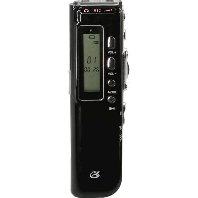 GPX - Digital Voice Recorder - Black GPX - Digital Voice Recorder - Black
