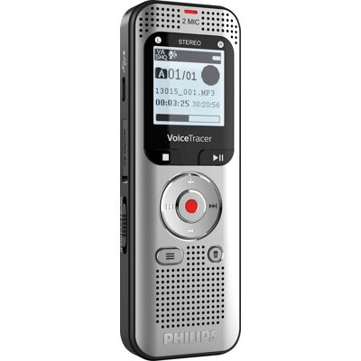 Philips - VoiceTracer DVT2015 8GB Voice Recorder with Sembly Cloud Speech-to-Text Software Philips - VoiceTracer DVT2015 8GB Voice Recorder with Sembly Cloud Speech-to-Text Software