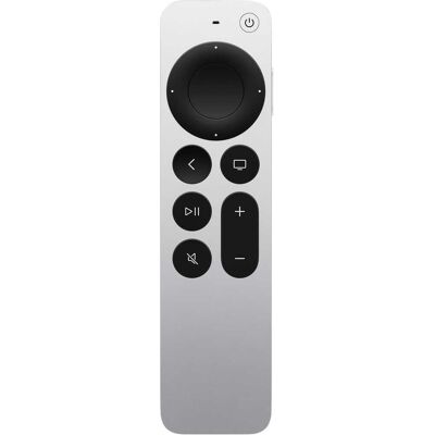 Apple - Siri Remote (3rd Generation) - Silver Apple - Siri Remote (3rd Generation) - Silver