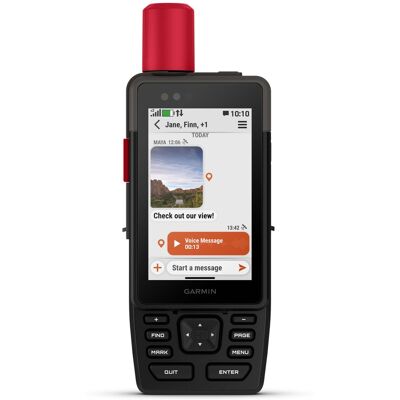 Garmin - GPSMAP H1i Plus 3.5" GPS Outdoor Navigator with Maps for North America, inReach® Plus Technology and Built-in Bluetooth - Black Garmin - GPSMAP H1i Plus 3.5" GPS Outdoor Navigator with Maps for North America, inReach® Plus Technology and Built-in Bluetooth - Black