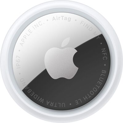 Apple - AirTag 1 pack (2nd generation) - 2026 - White Apple - AirTag 1 pack (2nd generation) - 2026 - White