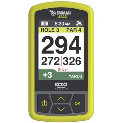 Izzo - Golf Swami 6000I GPS Rangefinder - Preloaded with 38,000 course (Yellow) Izzo - Golf Swami 6000I GPS Rangefinder - Preloaded with 38,000 course (Yellow)