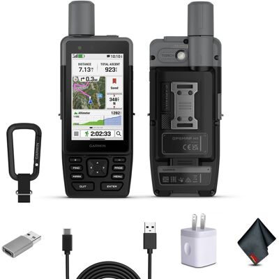 Garmin - GPSMAP H1, Premium GPS Handheld Navigator with Color Touchscreen and Buttons, Durable IP67 Water Rating Garmin - GPSMAP H1, Premium GPS Handheld Navigator with Color Touchscreen and Buttons, Durable IP67 Water Rating