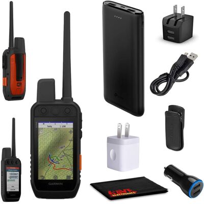 Garmin - Alpha 300i Handheld With inReach Satellite Communication Technology - Black Garmin - Alpha 300i Handheld With inReach Satellite Communication Technology - Black