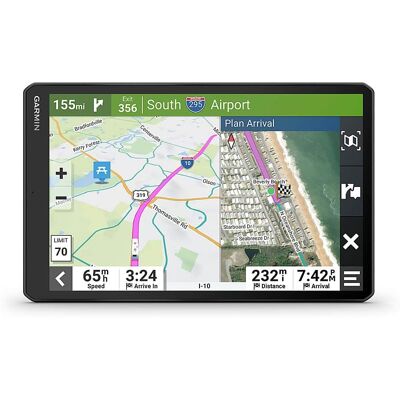 Garmin - RV 1095 10" GPS Navigator with Built-In Bluetooth - Black Garmin - RV 1095 10" GPS Navigator with Built-In Bluetooth - Black