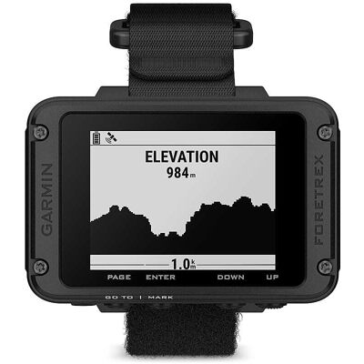 Garmin - Foretrex 801 GPS Smartwatch Navigator with Strap 73 mm Fiber-Reinforced Polymer - Black - (2023) Garmin - Foretrex 801 GPS Smartwatch Navigator with Strap 73 mm Fiber-Reinforced Polymer - Black - (2023)