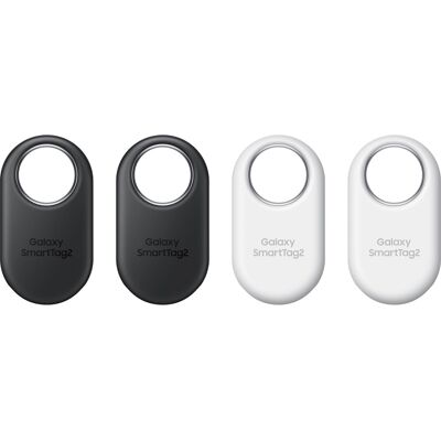 Samsung - Galaxy SmartTag2 - Black and White Samsung - Galaxy SmartTag2 - Black and White