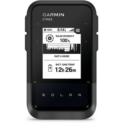 Garmin - eTrex Solar 2.2" GPS - Black Garmin - eTrex Solar 2.2" GPS - Black