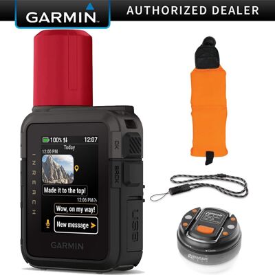Garmin - inReach Mini 3 Plus Compact Satellite Communicator 1.9" Outdoor GPS with Lanyard, Foam Wrist Strap & LED Lantern Package - Black Garmin - inReach Mini 3 Plus Compact Satellite Communicator 1.9" Outdoor GPS with Lanyard, Foam Wrist Strap & LED Lantern Package - Black