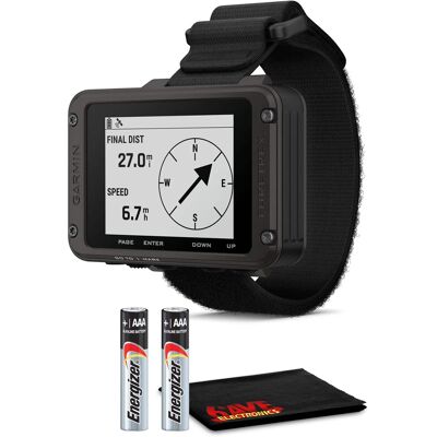 Garmin - Foretrex 801 Wrist Mounted Tactical GPS Navigator Bundle Garmin - Foretrex 801 Wrist Mounted Tactical GPS Navigator Bundle