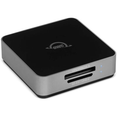OWC - Atlas Dual CFexpress & SDXC Reader - USB-C Bus Powered, Mac/Windows/iPad/Chrome OS OWC - Atlas Dual CFexpress & SDXC Reader - USB-C Bus Powered, Mac/Windows/iPad/Chrome OS