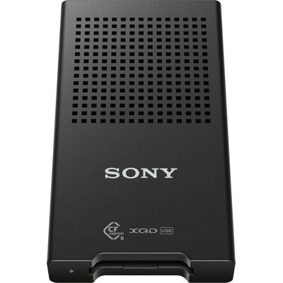 Sony - USB 3.1 CFexpress/XQD Memory Card Reader - Black Sony - USB 3.1 CFexpress/XQD Memory Card Reader - Black