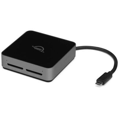 OWC - Atlas Dual SD-Slot Reader - USB-C Bus Powered, Mac/Windows/iPad/Chrome OS Compatible OWC - Atlas Dual SD-Slot Reader - USB-C Bus Powered, Mac/Windows/iPad/Chrome OS Compatible
