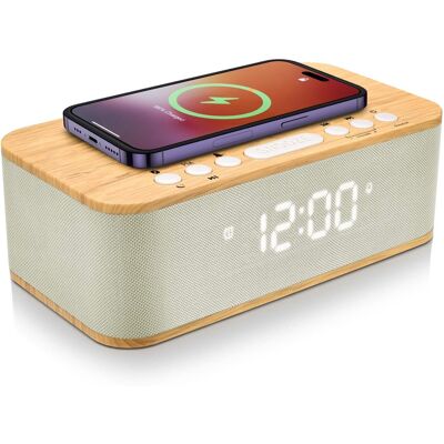Dazzed Corner - Alarm Clocks, Digital Clock USB Charger Port,12/24H Dual Alarms - Yellow Dazzed Corner - Alarm Clocks, Digital Clock USB Charger Port,12/24H Dual Alarms - Yellow