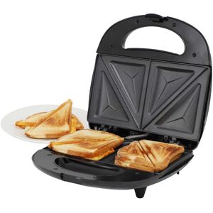 MegaChef - Electric Compact Aluminum Nonstick Sandwich Maker - Black MegaChef - Electric Compact Aluminum Nonstick Sandwich Maker - Black