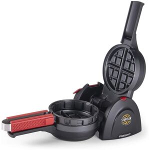 Presto - Stuffler Stuffed Belgian Waffle Maker Nonstick Appliance, Large - Black Presto - Stuffler Stuffed Belgian Waffle Maker Nonstick Appliance, Large - Black