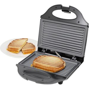 MegaChef - Electric Compact Aluminum Nonstick Sandwich Maker - Black MegaChef - Electric Compact Aluminum Nonstick Sandwich Maker - Black
