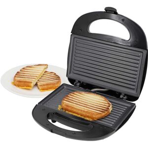 MegaChef - Electric Compact Aluminum Nonstick Sandwich Maker - Black MegaChef - Electric Compact Aluminum Nonstick Sandwich Maker - Black