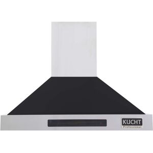 Kucht - 30 inches - Externally Vented - Wall Range Hood - Black Kucht - 30 inches - Externally Vented - Wall Range Hood - Black