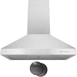 Hauslane - 30 inches - Convertible - Wall Range Hood - Silver Hauslane - 30 inches - Convertible - Wall Range Hood - Silver