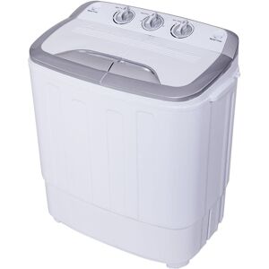 Costway Compact Mini Twin Tub 8 lb. Washing Machine Costway Compact Mini Twin Tub 8 lb. Washing Machine