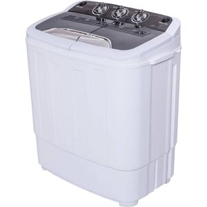 Costway Compact Mini Twin Tub 8 lb. Washing Machine Costway Compact Mini Twin Tub 8 lb. Washing Machine