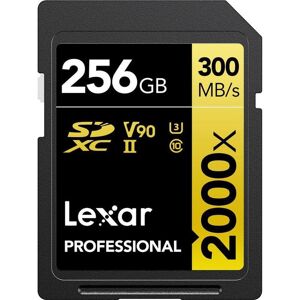 Lexar - 256GB Professional 2000x UHS-II SDXC Memory Card Lexar - 256GB Professional 2000x UHS-II SDXC Memory Card