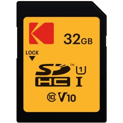 Kodak - 32GB Class 10 UHS-I U1 SDHC Memory Card Kodak - 32GB Class 10 UHS-I U1 SDHC Memory Card