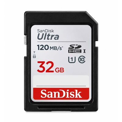 SanDisk - Ultra 32GB SDHC UHS-I Memory Card 3-Pack SanDisk - Ultra 32GB SDHC UHS-I Memory Card 3-Pack