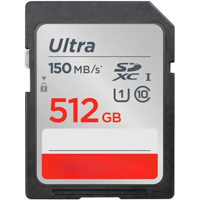 SanDisk - 512GB Ultra SDHC and SDXC UHS-I Memory Card SanDisk - 512GB Ultra SDHC and SDXC UHS-I Memory Card