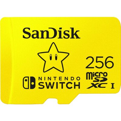 SanDisk - 256GB microSDXC UHS-1 Memory Card Licensed for Nintendo Switch 1 SanDisk - 256GB microSDXC UHS-1 Memory Card Licensed for Nintendo Switch 1