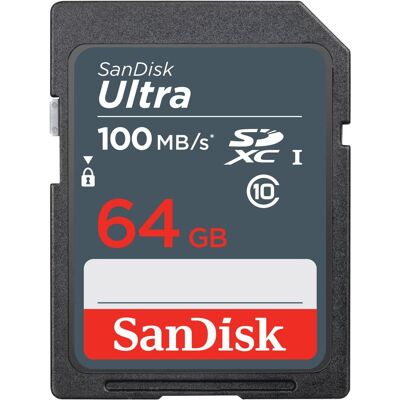 SanDisk - 64GB Ultra SDXC UHS I Memory Card SanDisk - 64GB Ultra SDXC UHS I Memory Card