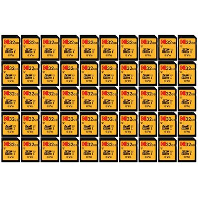 Kodak - 32GB Class 10 UHS-I U1 SDHC Memory Card (50-Pack) Kodak - 32GB Class 10 UHS-I U1 SDHC Memory Card (50-Pack)
