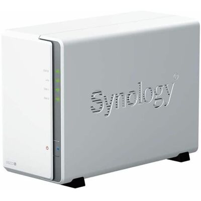 Synology - DiskStation DS223j SAN/NAS Storage System - 1 x Realtek RTD1619 Quad-core (4 Core) 1.70 GHz - 2 x HDD Supported - White Synology - DiskStation DS223j SAN/NAS Storage System - 1 x Realtek RTD1619 Quad-core (4 Core) 1.70 GHz - 2 x HDD Supported - White