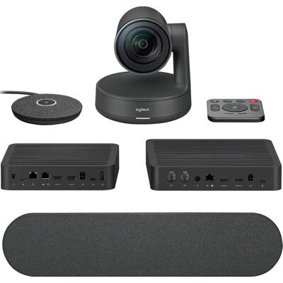 Logitech - Rally Ultra-HD ConferenceCam - 3840 x 2160 Video (Live) - 4K UHD - NTSC - 60 fps - 1 x Network (RJ-45) - USB - Graphite Logitech - Rally Ultra-HD ConferenceCam - 3840 x 2160 Video (Live) - 4K UHD - NTSC - 60 fps - 1 x Network (RJ-45) - USB - Graphite