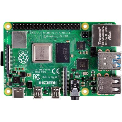 Raspberry Pi - C1208-4GB 4 Model B 2019 Quad Core 64 Bit WiFi Bluetooth (4GB) Raspberry Pi - C1208-4GB 4 Model B 2019 Quad Core 64 Bit WiFi Bluetooth (4GB)