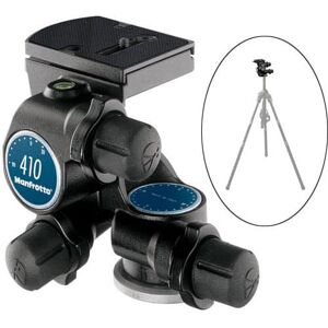 410 Manfrotto Junior Geared Head With RC4 Rapid Connect Plate 410PL 410 Manfrotto Junior Geared Head With RC4 Rapid Connect Plate 410PL