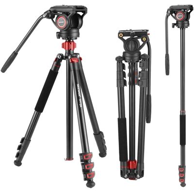 Neewer - 72" Fluid Head Video Tripod/Monopod, 360° Pan & Tilt, 13.2lb Load Neewer - 72" Fluid Head Video Tripod/Monopod, 360° Pan & Tilt, 13.2lb Load