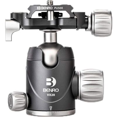 Benro - VX20 Two Series Arca-Swiss Style Aluminum Ballhead Benro - VX20 Two Series Arca-Swiss Style Aluminum Ballhead
