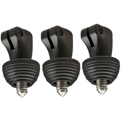 Manfrotto - Retractable Rubber Spiked Foot Set, 11.6mm for 190CXPRO4 Tripod, Black Manfrotto - Retractable Rubber Spiked Foot Set, 11.6mm for 190CXPRO4 Tripod, Black