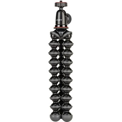 Joby - GorillaPod 1K Kit 15" Tripod - Black/Red/Charcoal Joby - GorillaPod 1K Kit 15" Tripod - Black/Red/Charcoal