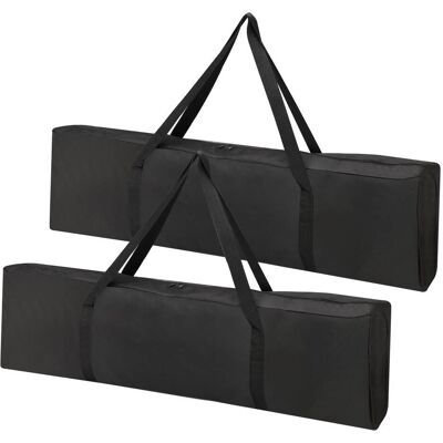 Unique Bargains - 40.55"x4.72" Tripod Case, 2pcs Oxford Padded Bag with Handles for Light Stands Unique Bargains - 40.55"x4.72" Tripod Case, 2pcs Oxford Padded Bag with Handles for Light Stands