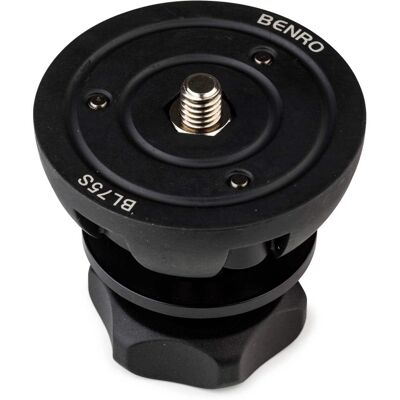 Benro - 75mm (2.95") Half Ball Adapter for HH75AV 75mm Video Hi-Hat Benro - 75mm (2.95") Half Ball Adapter for HH75AV 75mm Video Hi-Hat