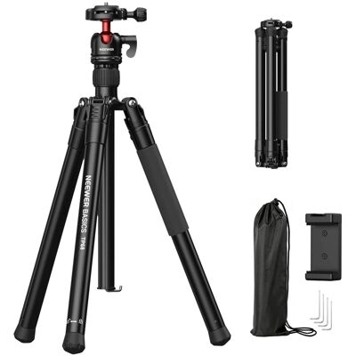Neewer - BASICS 57" Tripod/Monopod w/ Arca QR Ball Head & Phone Holder, 6.6lb Load, TP68 - Black Neewer - BASICS 57" Tripod/Monopod w/ Arca QR Ball Head & Phone Holder, 6.6lb Load, TP68 - Black