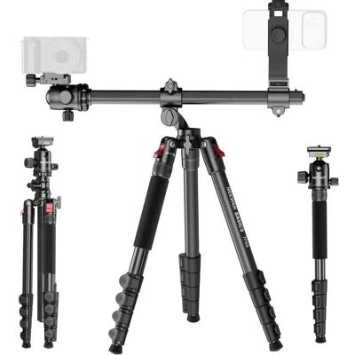 Neewer - 64.5" Horizontal Tripod/Monopod for Dual Camera, 22lb Load, TP66 Neewer - 64.5" Horizontal Tripod/Monopod for Dual Camera, 22lb Load, TP66