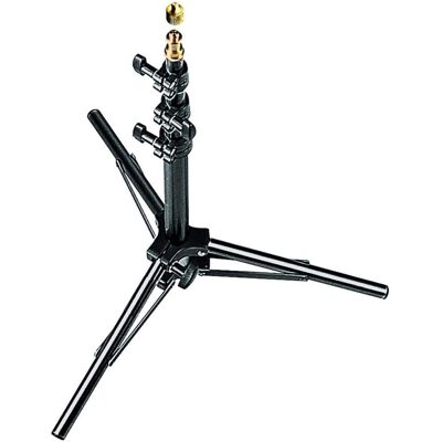 Manfrotto - 4' Aluminum Mini Kit Lightstand with 5/8" Mounting Stud Manfrotto - 4' Aluminum Mini Kit Lightstand with 5/8" Mounting Stud