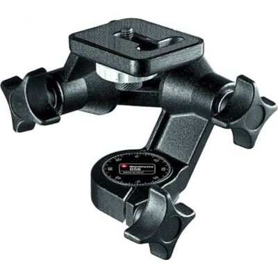 Manfrotto - 056 3D Junior Pan/Tilt Tripod Head with Individual Axis Control Manfrotto - 056 3D Junior Pan/Tilt Tripod Head with Individual Axis Control